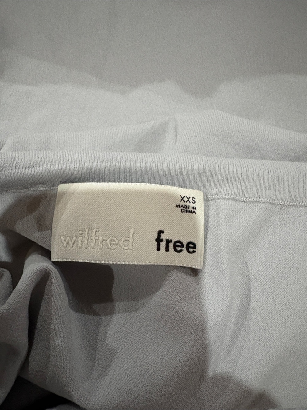 Wilfred Free Light Gray dress- XXS